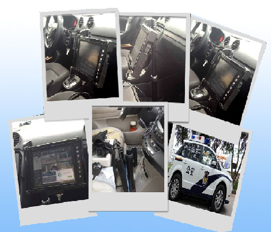 公安車載現(xiàn)場場景圖